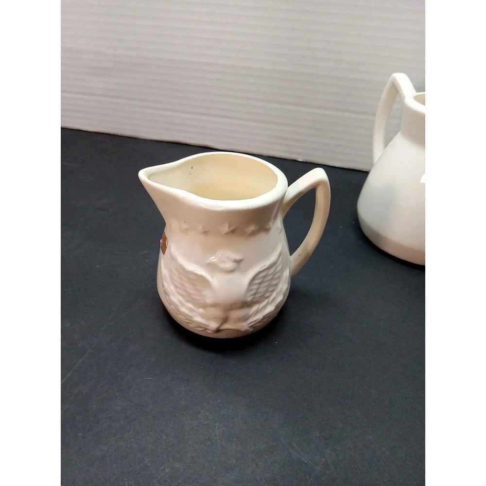 Americana Bald Eagle Ceramic White Measuring Cup Set 1cup, 1/2 ,1/3 &1/4 Cup